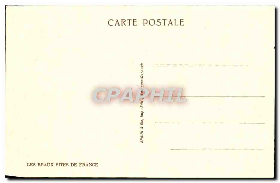 Saint-Jeoire — La Place — Les Beaux Sites de France — Verso