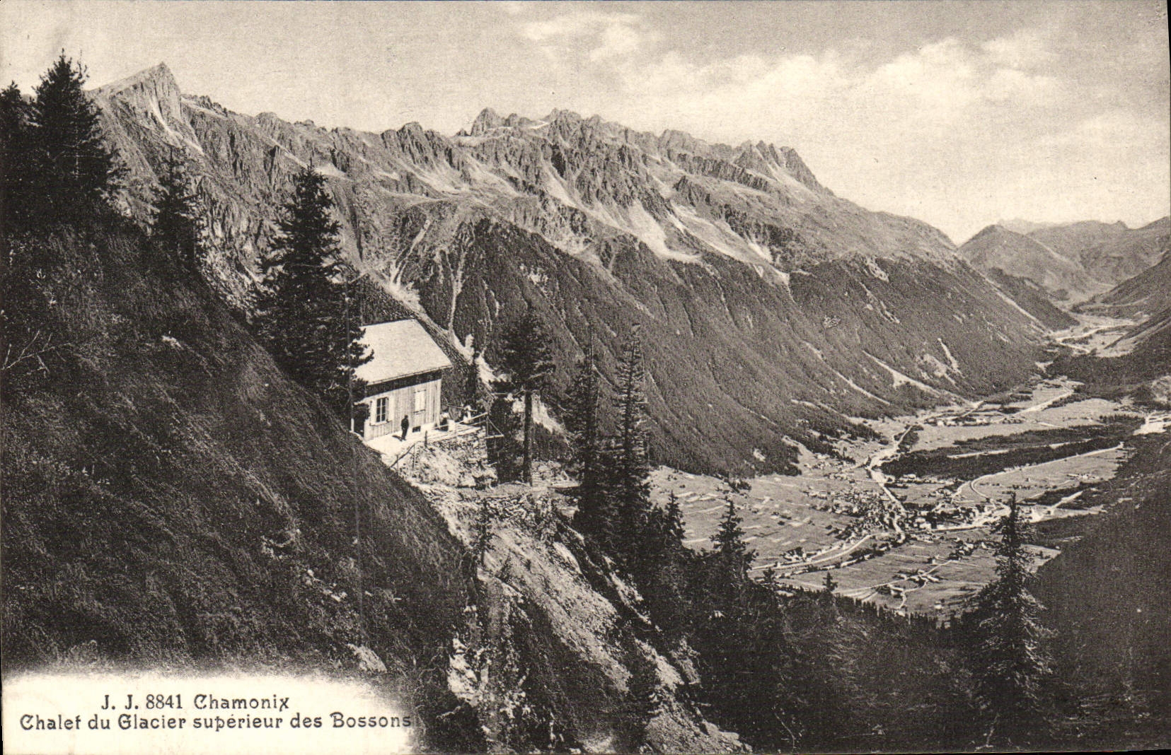 CPA Chamonix Chalet du Glacier Superieur des Bossons