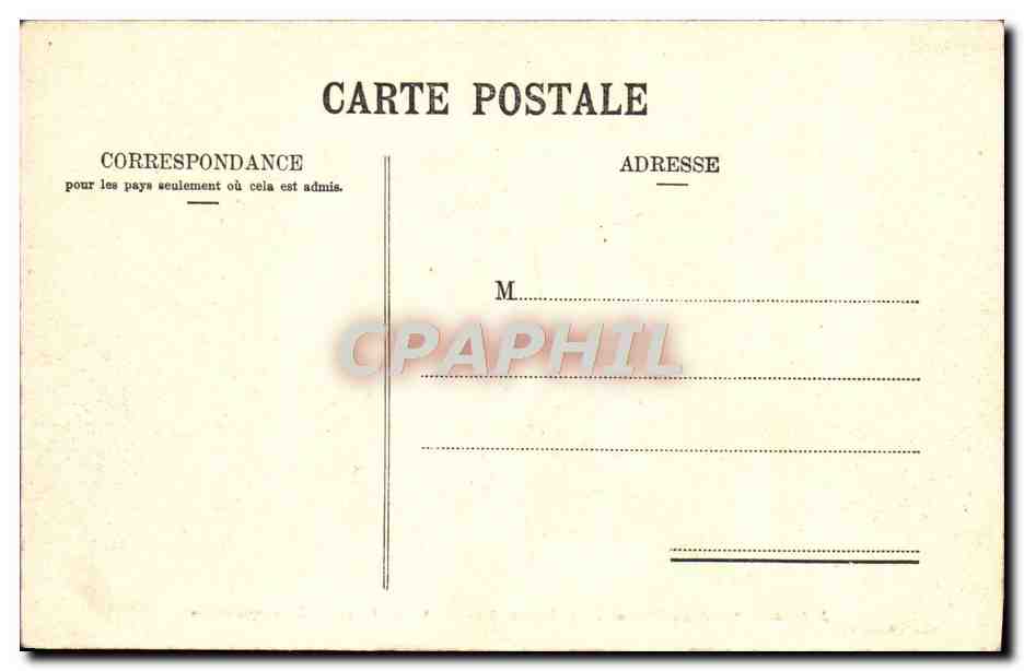 Hôtel du Planet près Argenfières — Jullian frères, Genève, n° J.J. 2877 — Rückseite