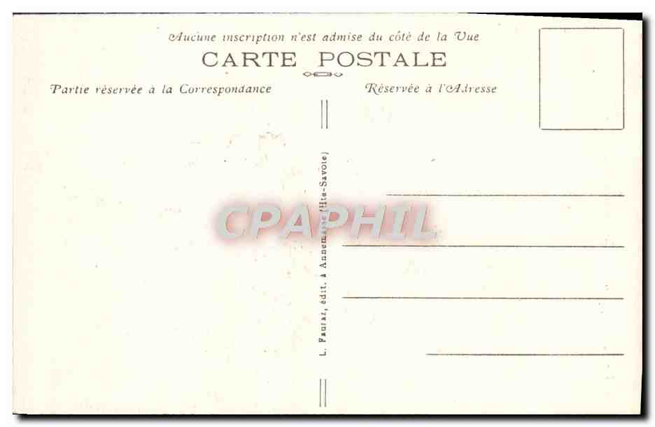 CPA Chamonix Sommet Nord Aiguilles de Blaitieres Alpinisme — Verso