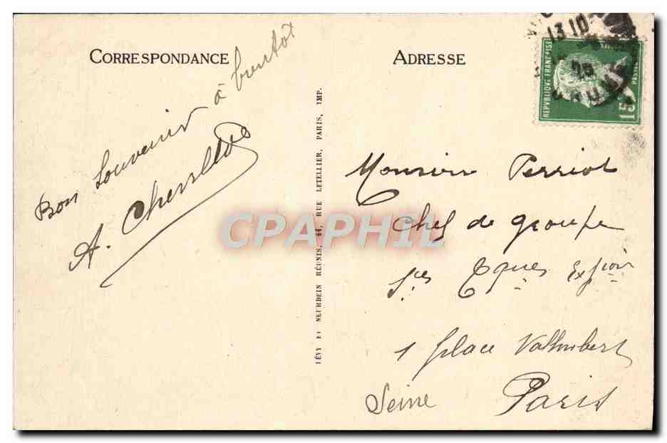 Valence — Avenue Gambetta et Crussol — LL — Back