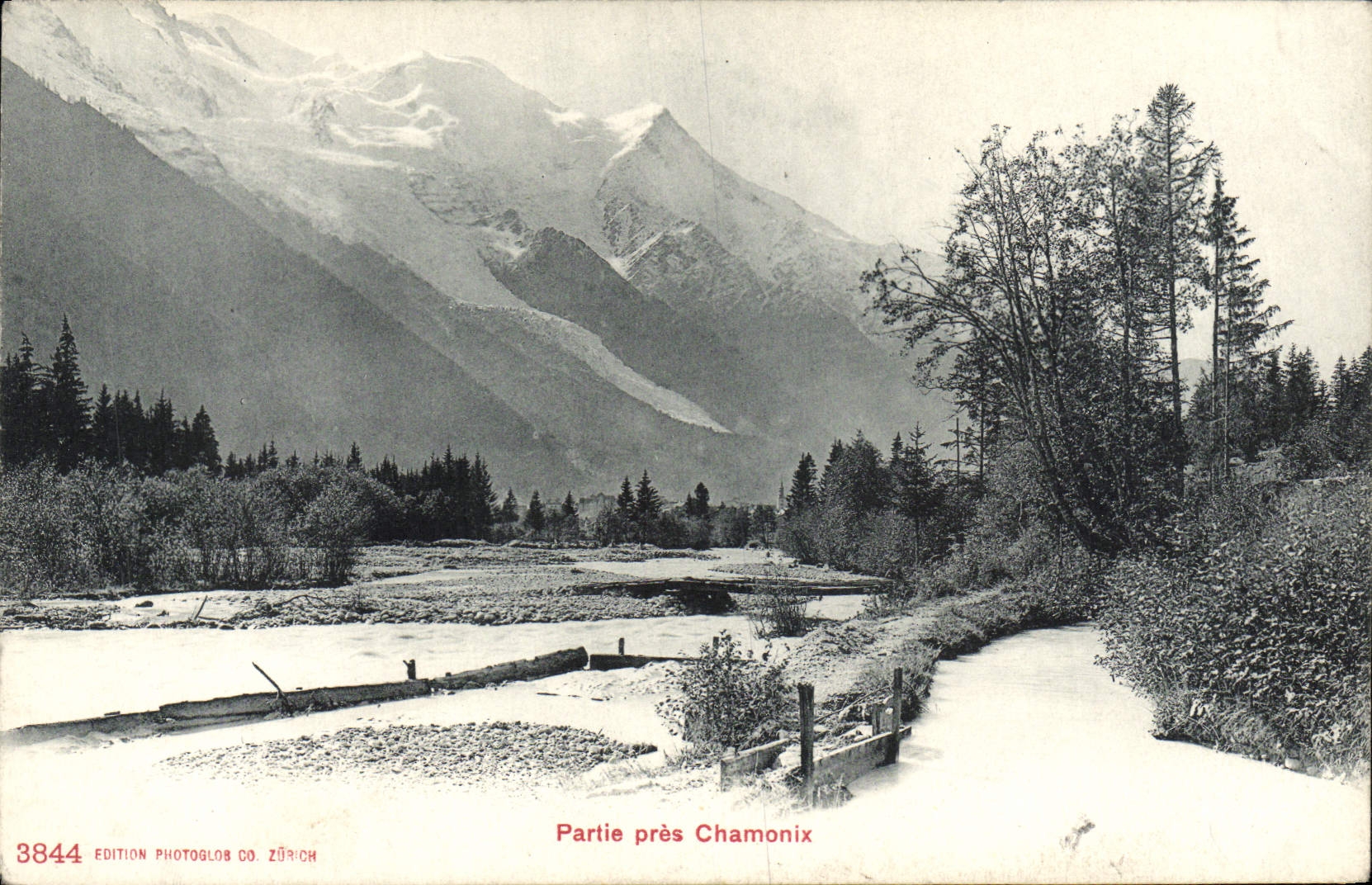 CPA Partie pres Chamonix 