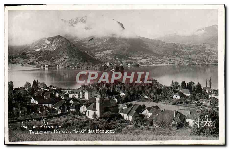 Lake Annecy — Talloires-Duingt, Massif des Bauges — Télé-Photo, 18, rue Alfred-Bouchtr