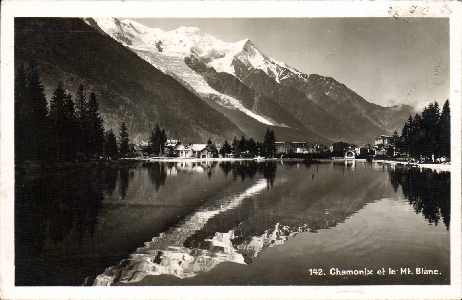 CPM Chamonix et le Mt Blanc