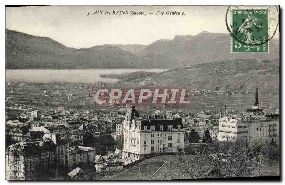 CPA Aix les Bains Vue Generale