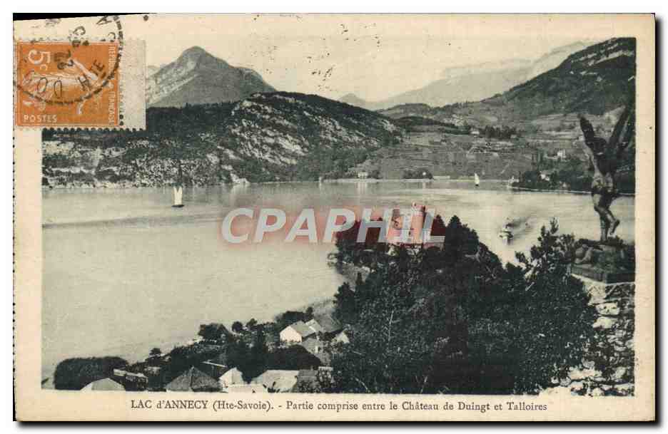 SEE ANNECY (Hte-Savoie) - Teil zwischen Schloss Duingt und Talloires