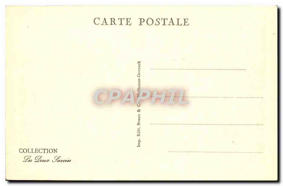 Le Lac d'Anneoy — Talloires — Hôtel de l'Abbaye — 11968 — Back