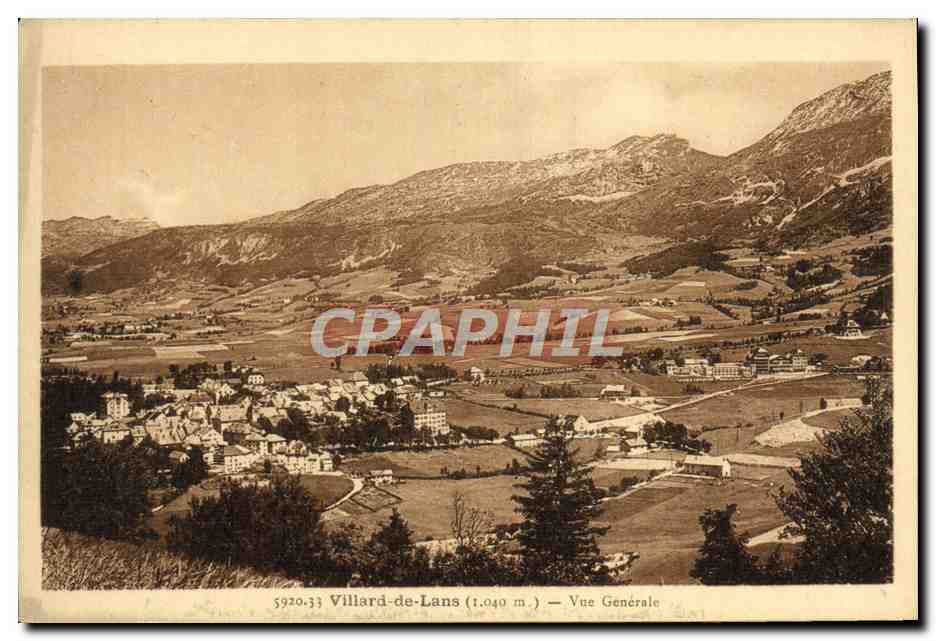Villard-de-Lans (1.040 m.) — Allgemeine Ansicht — Les Éditions Génissiac