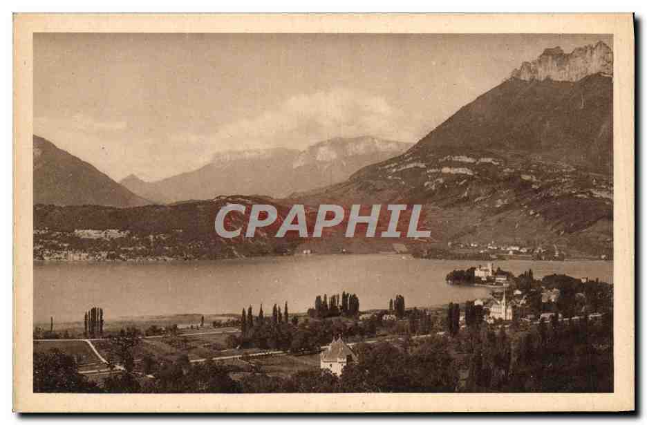 Annecy - Le Château et Talloires — Imp. Letellier, Paris