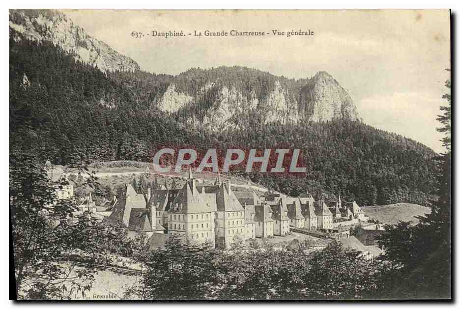CPA Dauphine La Grande Charteuse Vue Generale