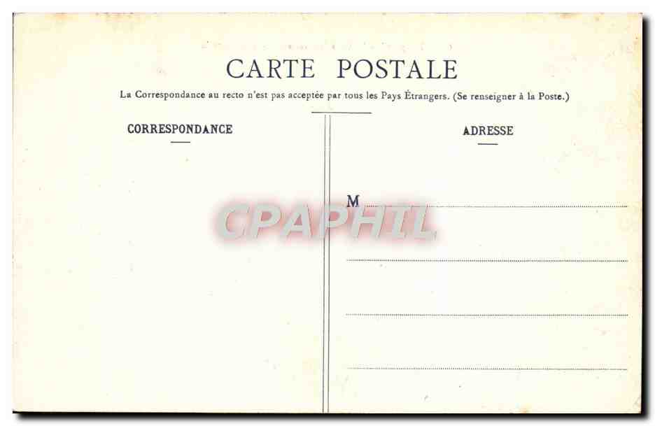 CPA Dauphine La Grande Charteuse Vue Generale — Rückseite