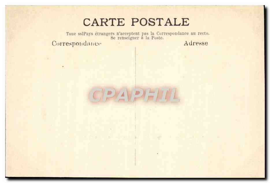 Grenoble — La chaîne des Alpes, vue du Polygone du Génie (Hiver) — Papeterie des Alpes Eug. Robert, Grenoble — Achterkant