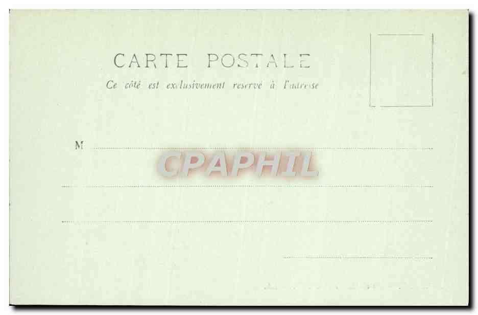 CPA Grenoble La chaine de Belledonne — Verso
