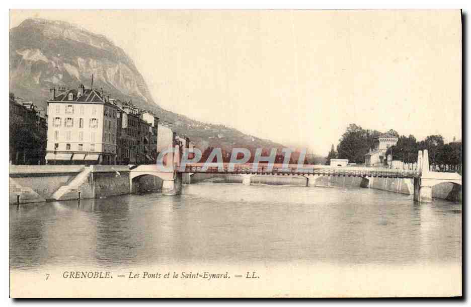 CPA Grenoble Les Ponts et le Saint Eynard