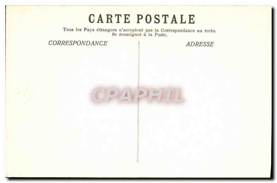 Grenoble — La Tronche et la Chaîne des Alpes — Papeterie des Alpes, Eug. Robert, Grenoble — Achterkant