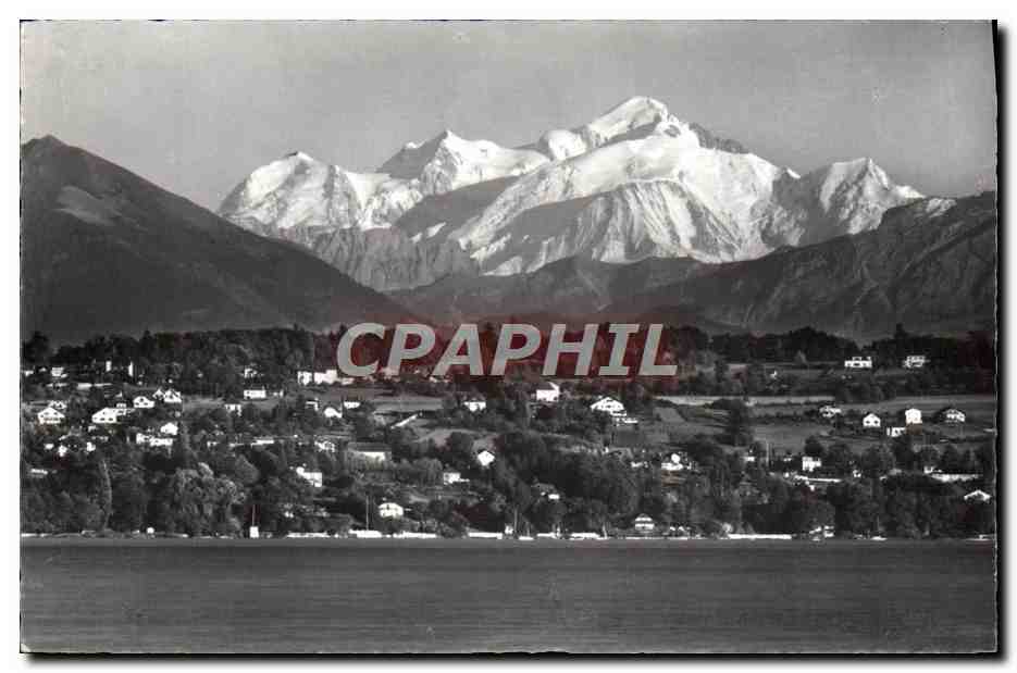 Le Mont-Blanc vu de Genève — Éditions Jaeger, n° 7055