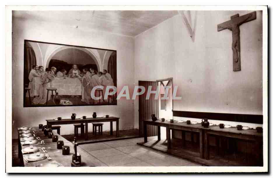 CPA Exposition Internationale Paris 1937 Pavillon catholique pontifical le refectoire