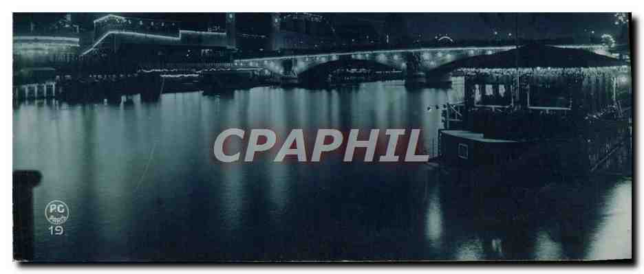 CPA Paris Exposition des Arts Decoratifs Vue de Nuit