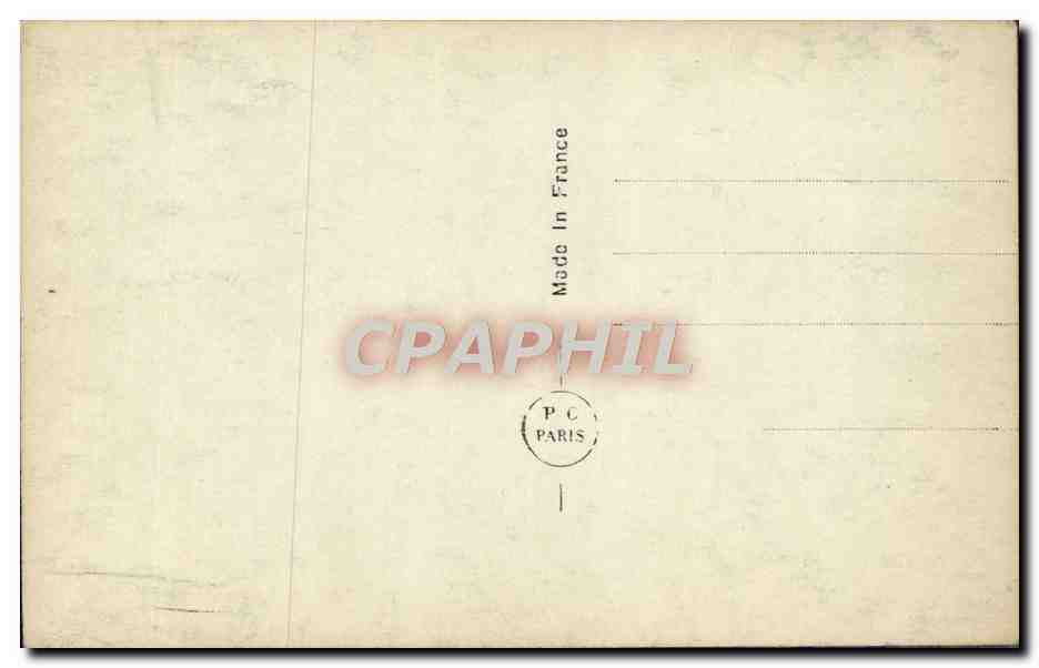 CPA Paris Exposition des Arts Decoratifs Vue de Nuit — Rückseite