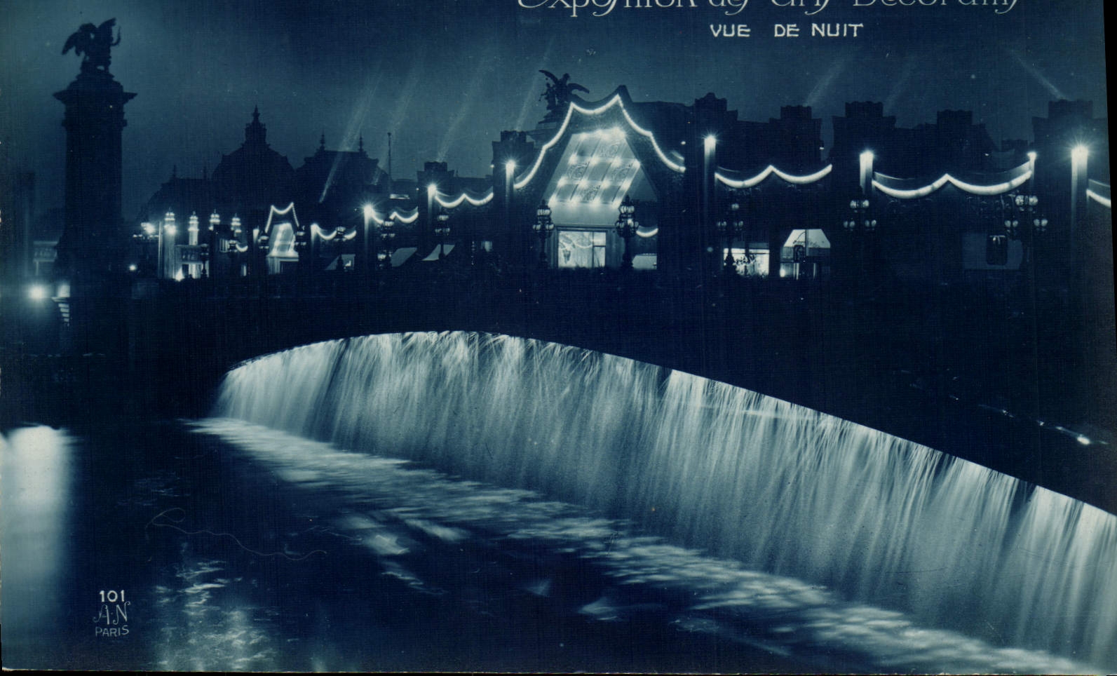 Exposition de la Décoration — Vue de nuit — JAN Paris n°101