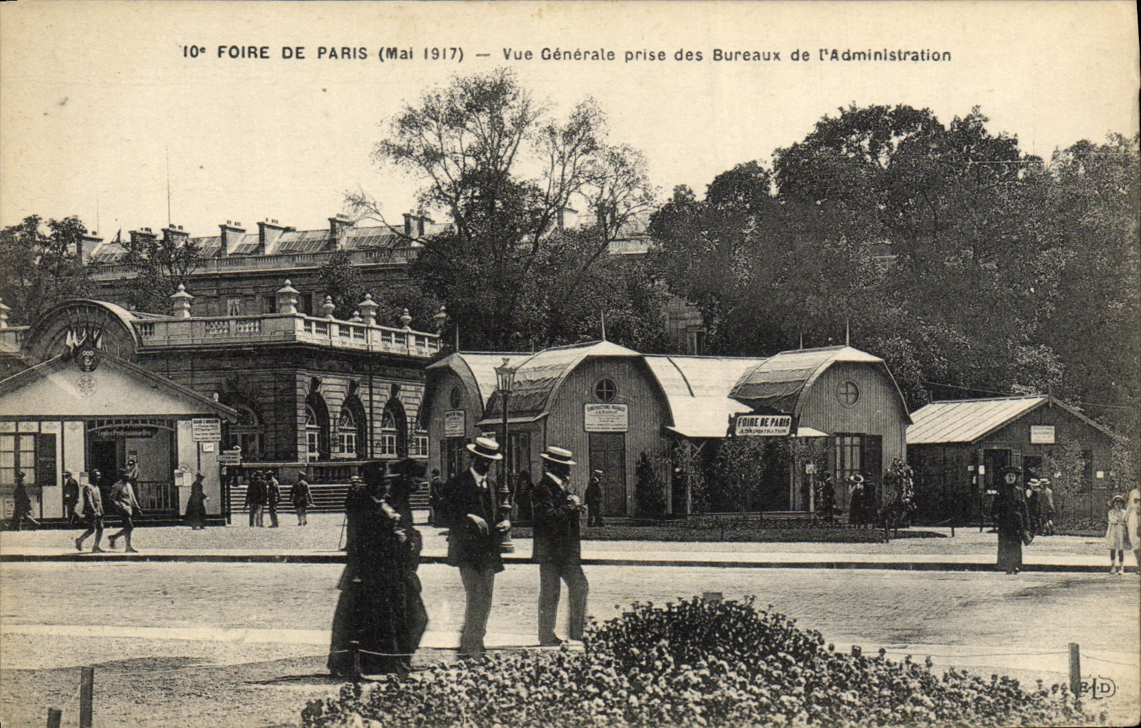10. Pariser Messe — Allgemeiner Blick aus den Verwaltungsämtern — Mai 1917