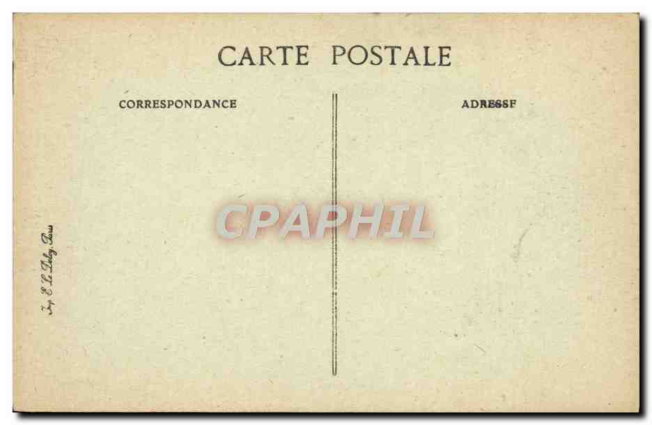10. Pariser Messe — Allgemeiner Blick aus den Verwaltungsämtern — Mai 1917 — Rückseite