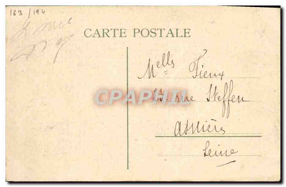 CPA Paris Jardin D'Acclimatation Caravane indienne Elephant Elephants  — Verso