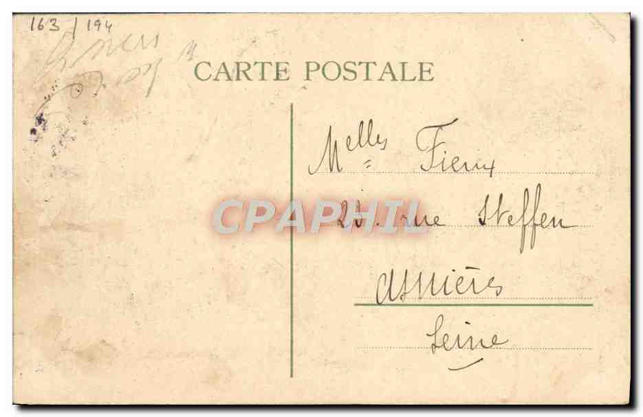 CPA Paris Jardin D'Acclimatation Caravane Indienne Anes Mules  — Rückseite