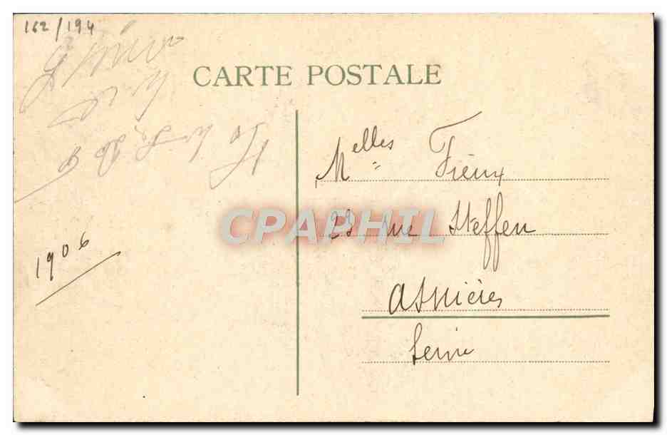CPA Paris Jardin D'Acclimatation Caravane Indienne  — Verso