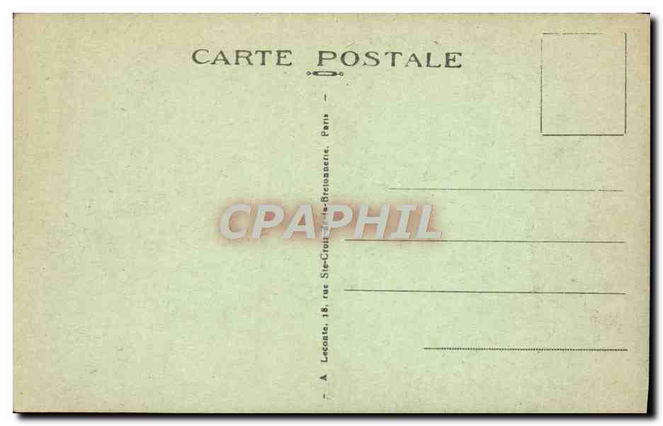 CPA Paris Le Tombeau du Soldat Inconnu — Rückseite