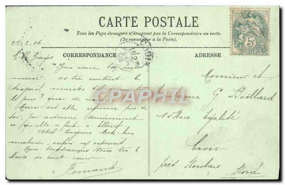CPA Paris L'Avenue Bois de Boulogne Retour des Courses — Verso