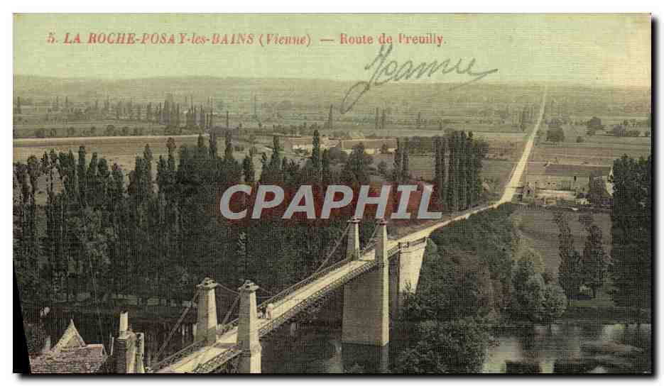 La Roche-Posay-les-Bains (Vienne) — Route de l'œuilly