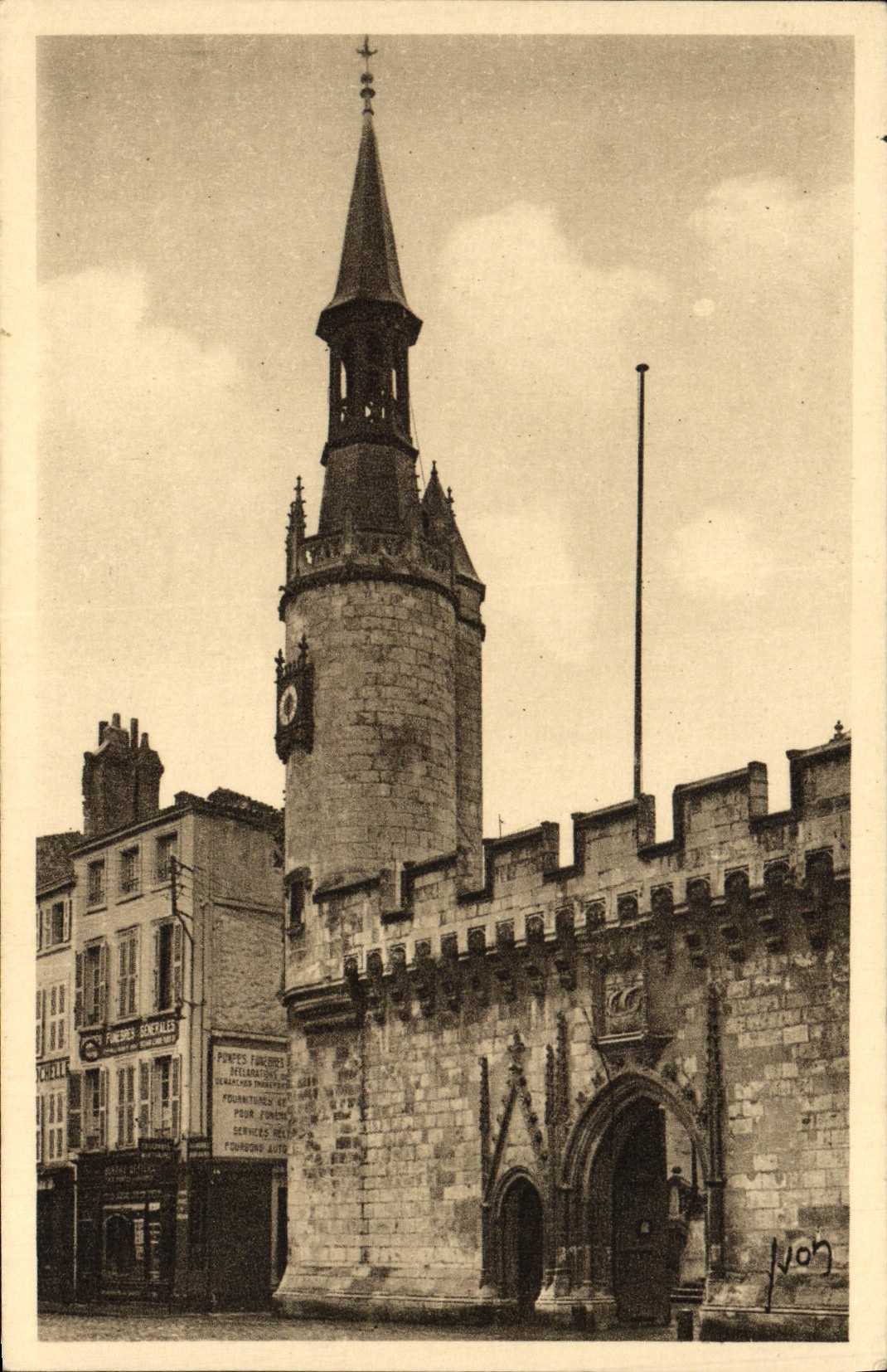 CPA La Rochelle L'Hotel de Ville