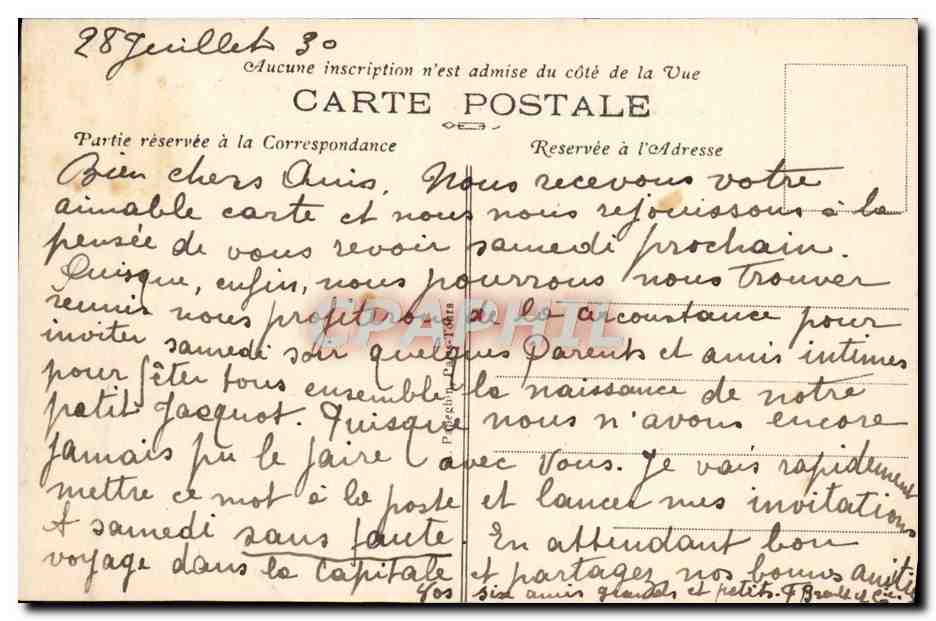 CPA Chatellerault Le Pont Henri IV Sur la Vienne et une arche du Pont Neuf en ciment arme — Rückseite