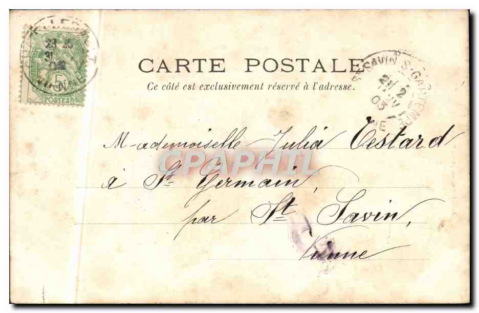 CPA Chatellerault L'ancienne porte du pont et la manufacture d'armes — Reverso