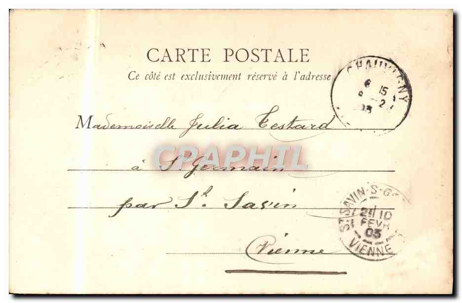Le château Baronniol — Vue prise au nord-ouest — J. Robuchon, phot. à Poitiers — n°6 — Reverso