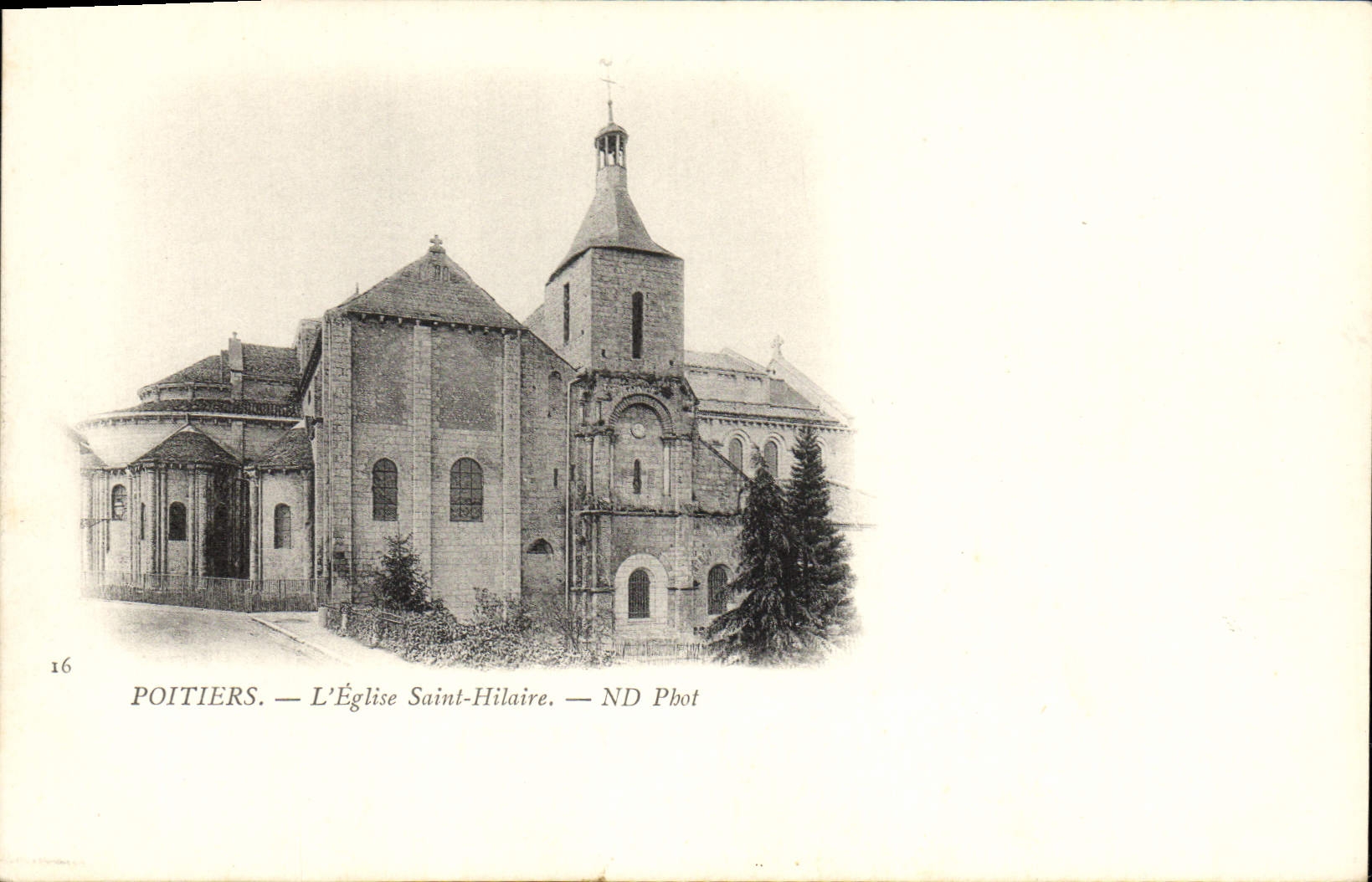 Poitiers — L'Église Saint-Hilaire — ND Phot