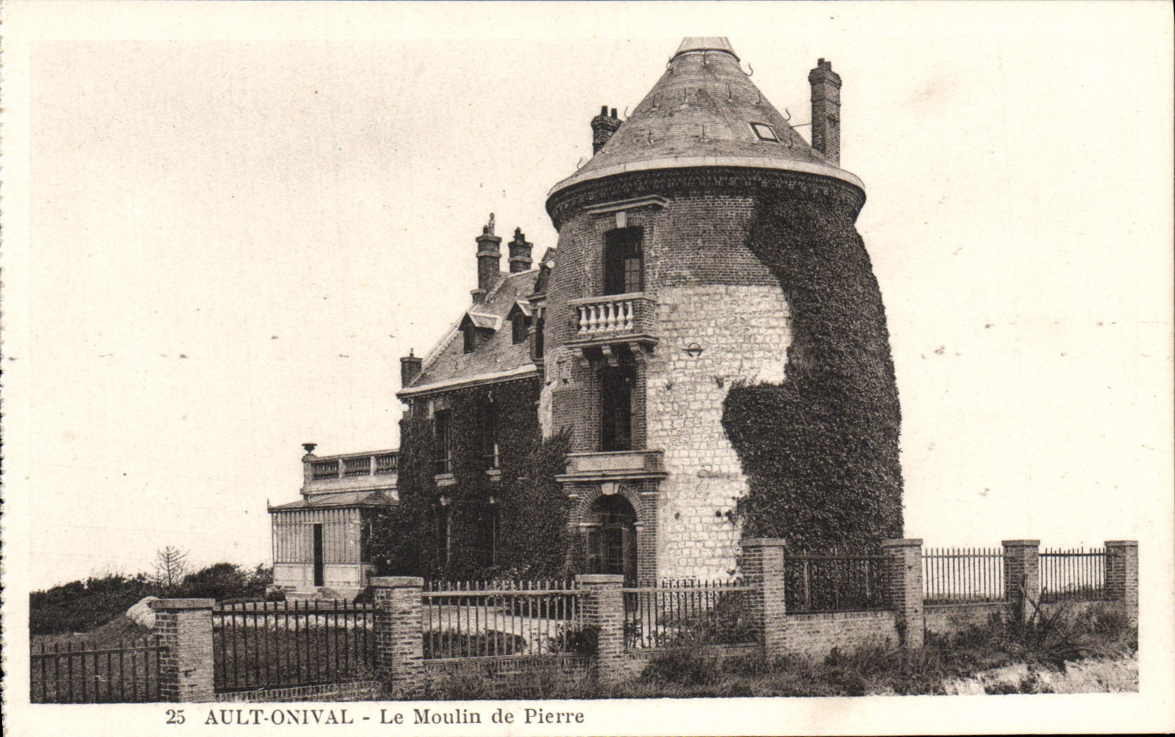 CPA Ault Onival Le Moulin de Pierre
