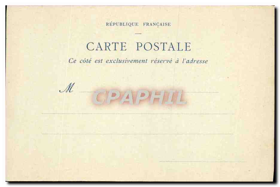 CPA Beauvais La Cathedrale St-Pierre — Rückseite