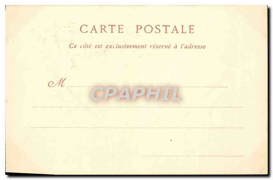 CPA Abbeville Eglise St Vulfran La Chapelle de la Vierge — Back
