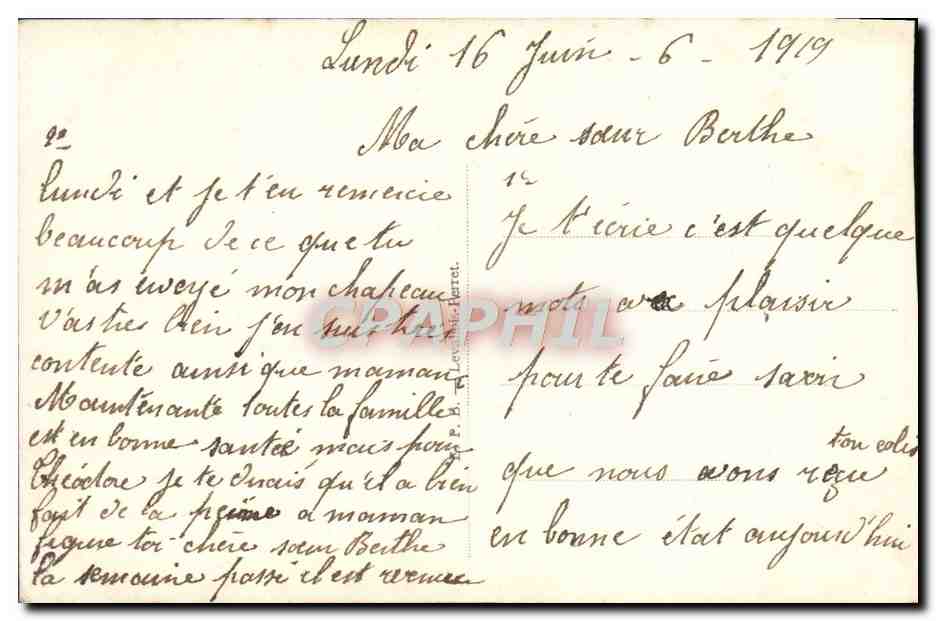 CPA Messager d'Amour Par sans fil que ee cher message Femme colombe  — Rückseite