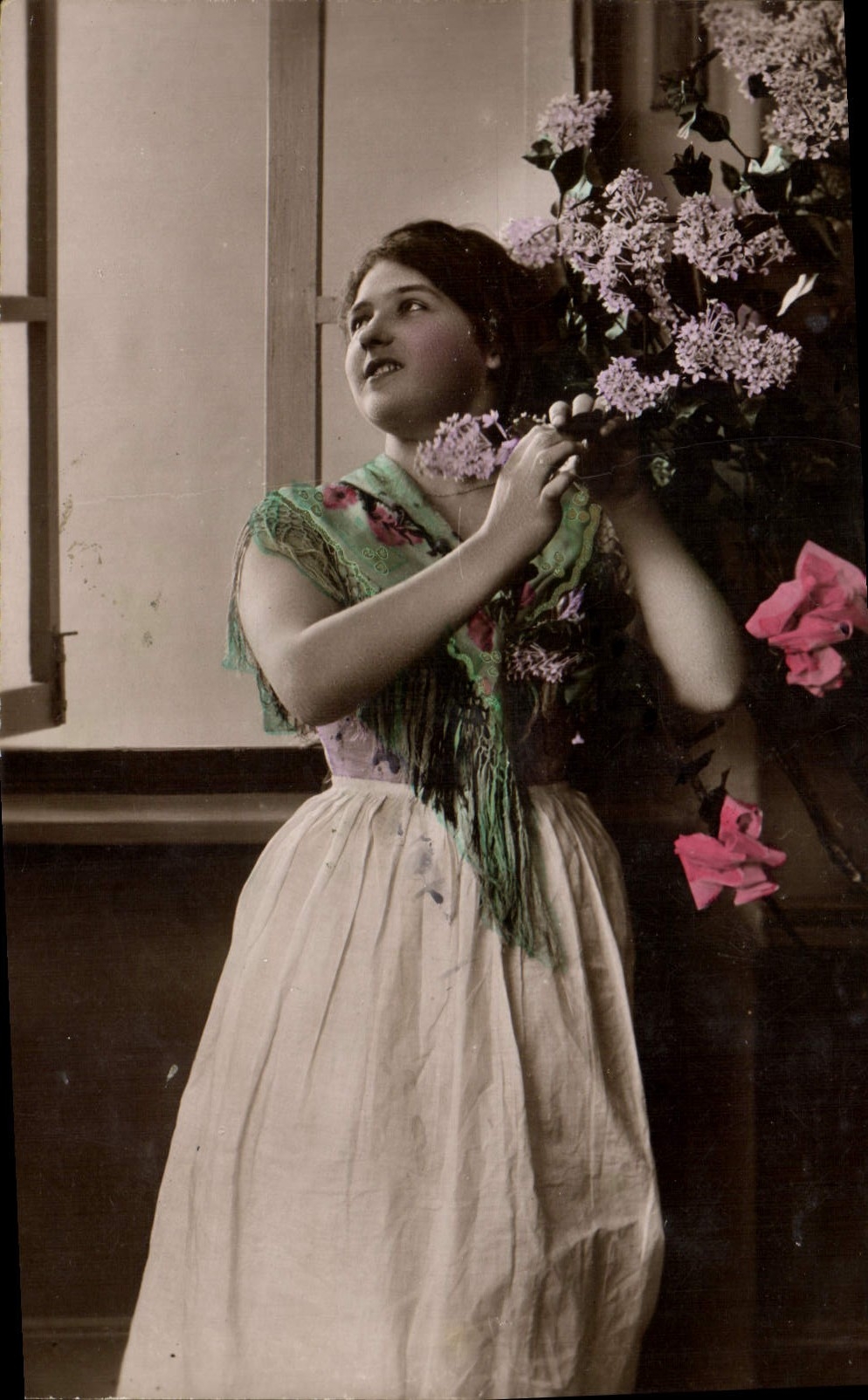 CPA Fantaisie Femme