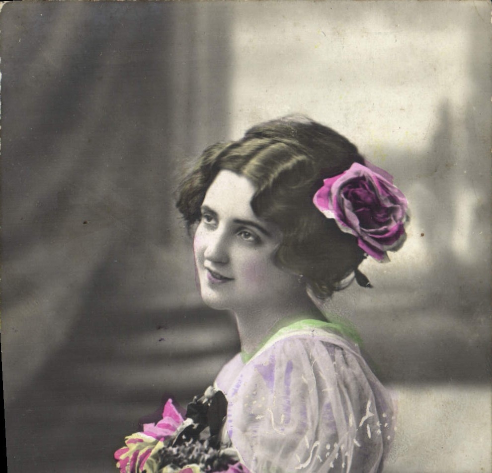 CPA Fantaisie Femme