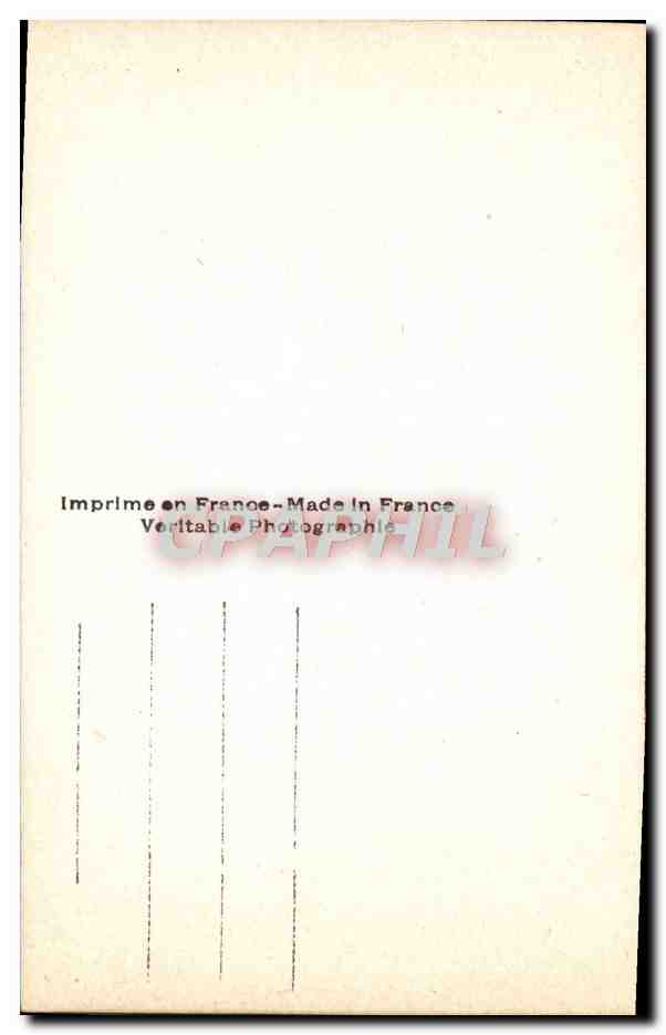 CPA Fantaisie Enfant — Verso