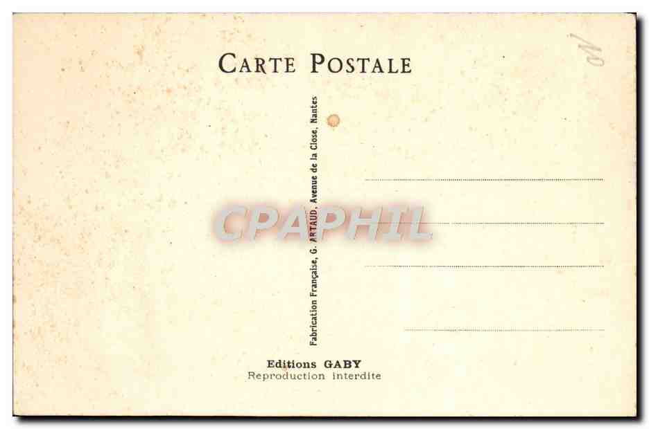 CPA Fantaisie Humour Femme  — Rückseite