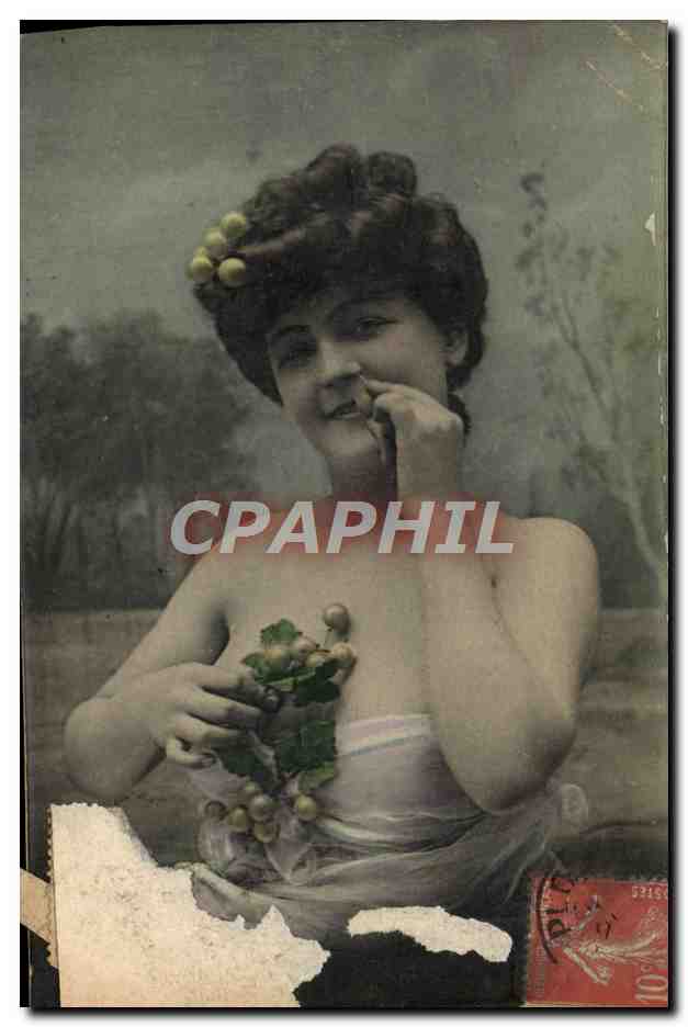 CPA Fantaisie Femme