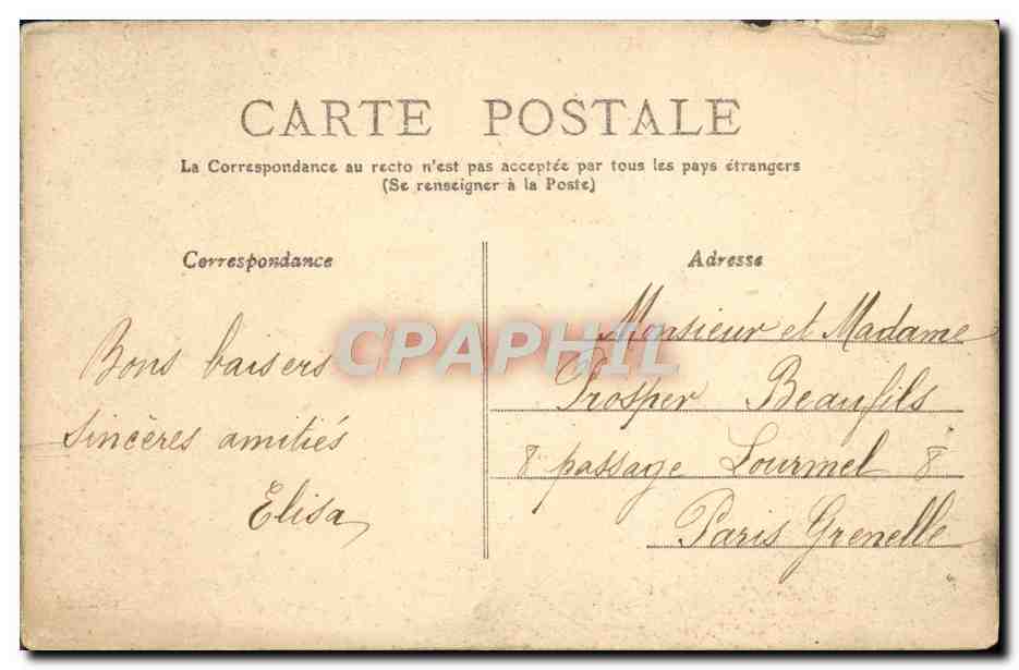 CPA Fantaisie Femme — Reverso