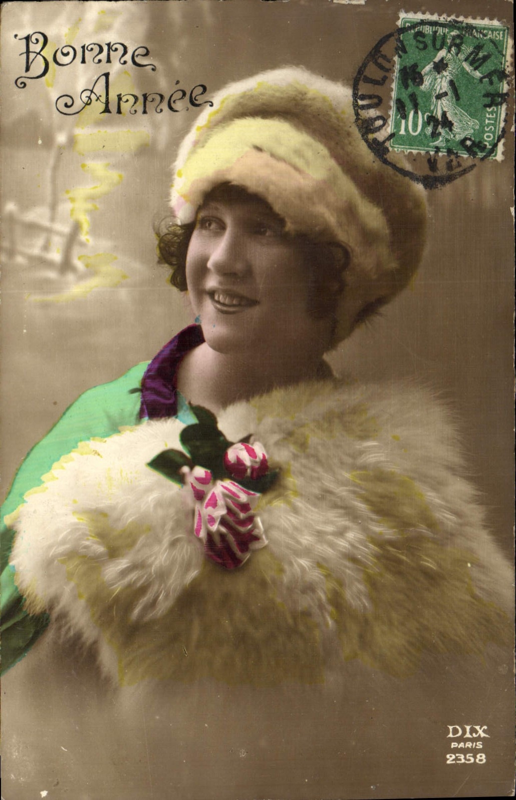 CPA Fantaisie Femme