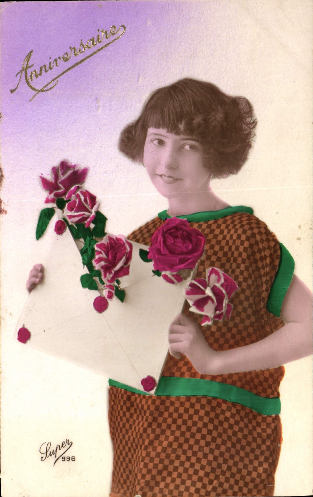 CPA Fantaisie Femme