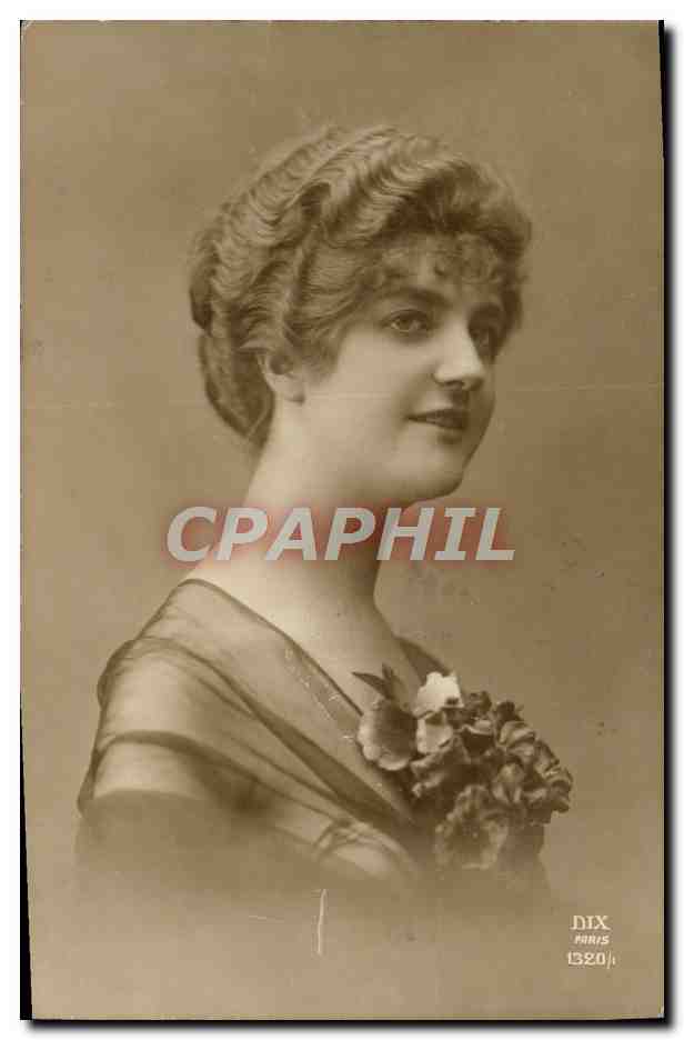 CPA Fantaisie Femme